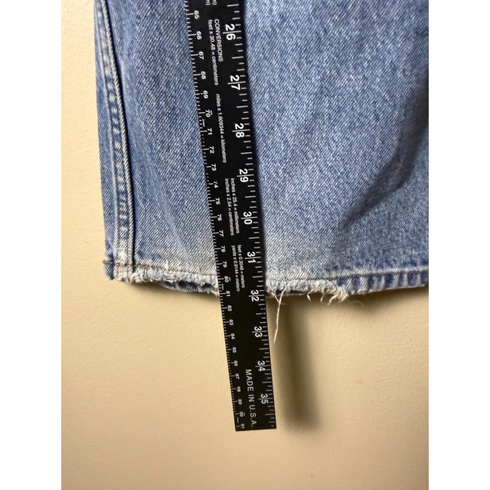 Vintage Eddie Bauer Medium Wash Jeans Mens 36x32 Denim Blue Straight Relaxed - Picture 5 of 6